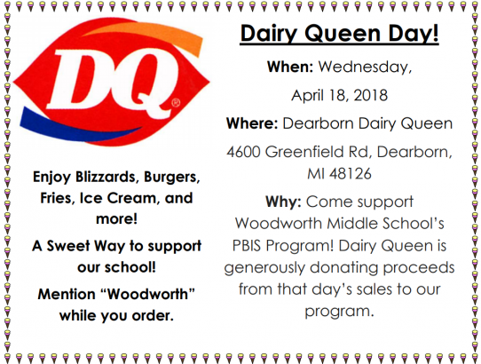 Dairy Queen Day Tomorrow!