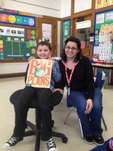 Thanks to Leo's mom for reading to our class!