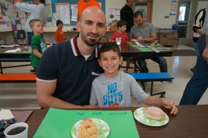 Hadi and his dad