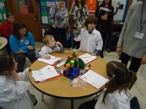 Mad science settling test 009